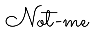 Logo da loja Not-Me